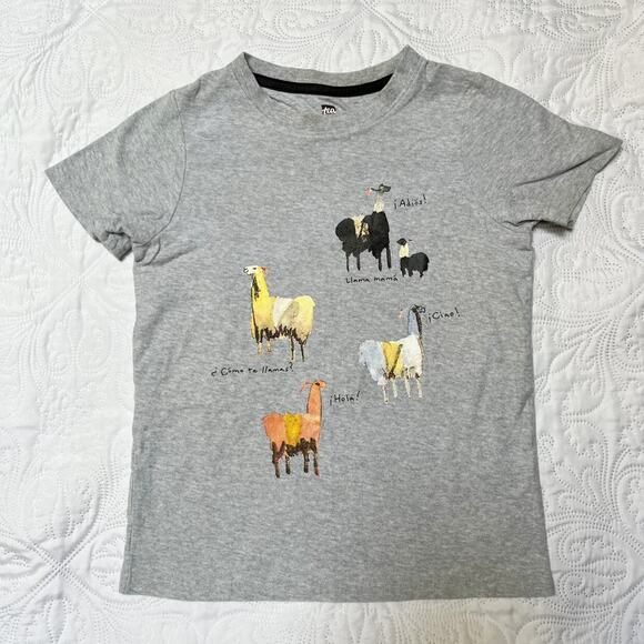 Tea Collection Como Te Llamas Tee Size 8 - Picture 2 of 6